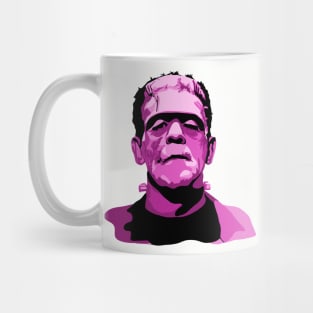 Boris Karloff as Frankenstein's Monster Pink Mug